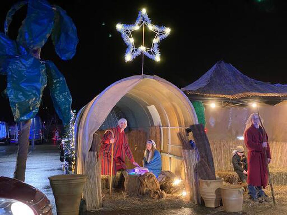 Drive-through Nativity brings joy to town | Shropshire Star