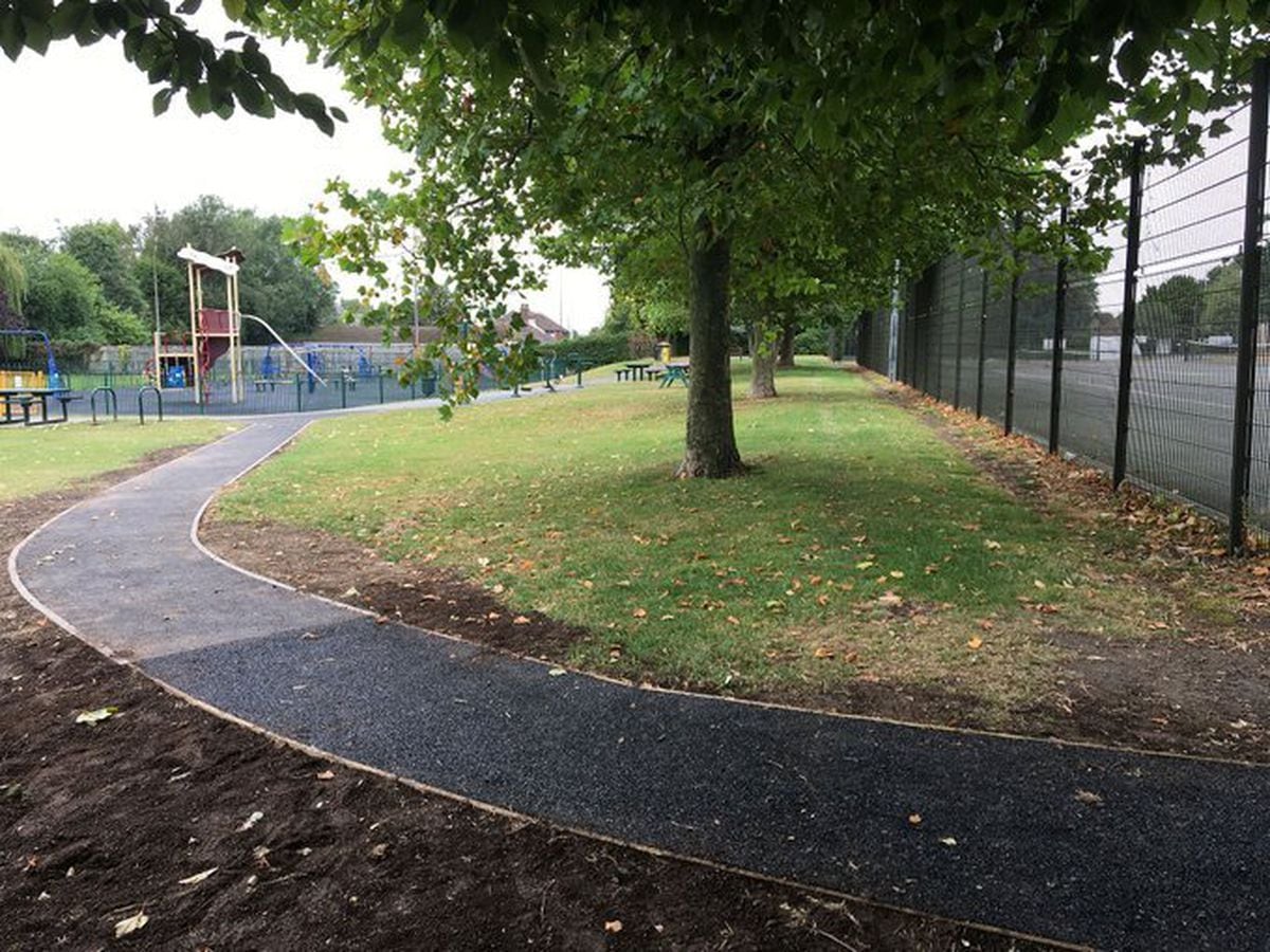 Much-loved Wellington park gets new pathway | Shropshire Star