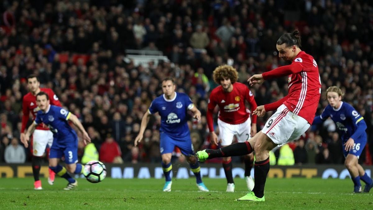 Zlatan Ibrahimovic’s late penalty earns Manchester United a draw ...