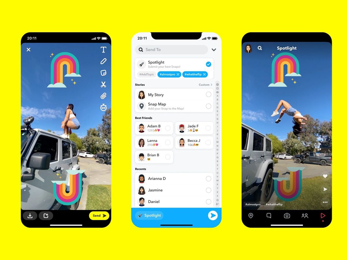 Snapchat takes on TikTok with new Spotlight feature Shropshire Star