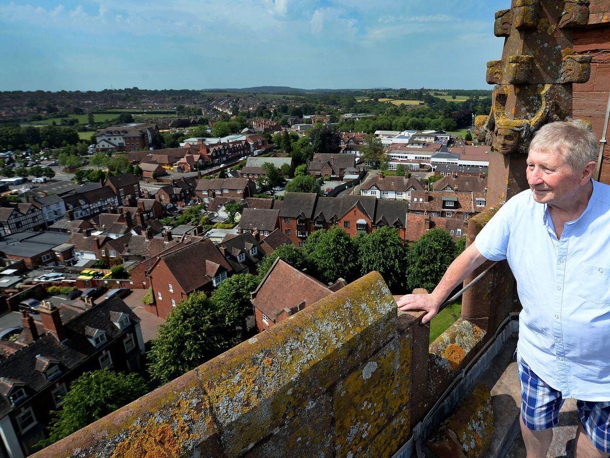 Journey to the top of the town as Bridgnorth church raises funds ...