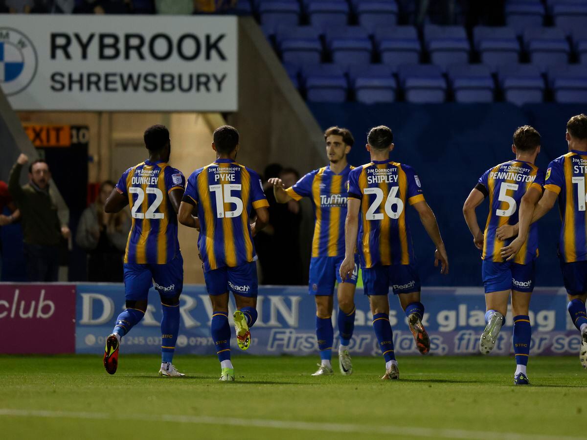 Port Vale v Shrewsbury Highflying Town looking to push on in the