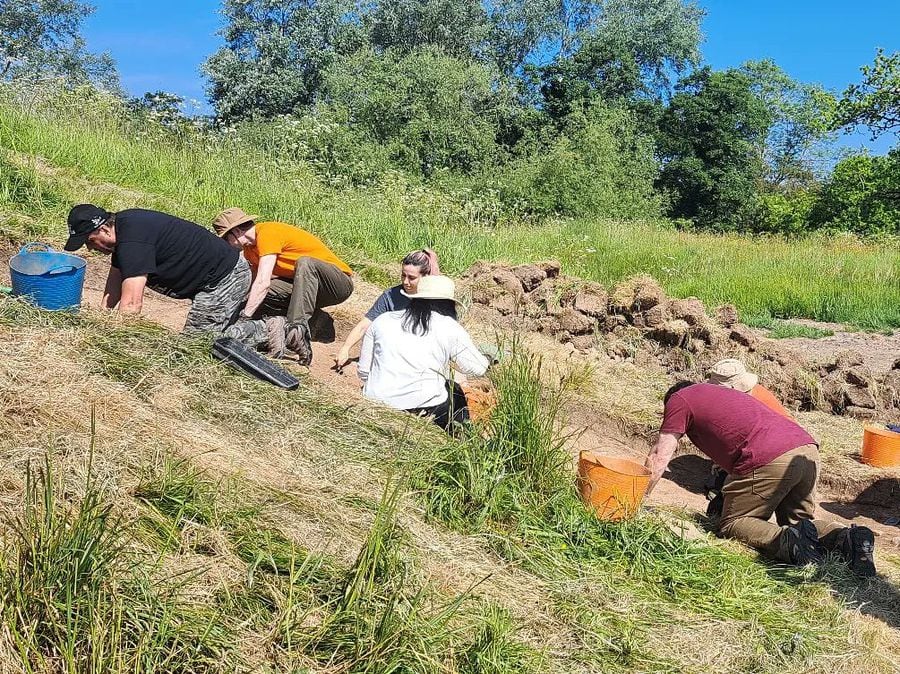 Archaeologists closer to breaking 'code' of Shropshire hall which ...