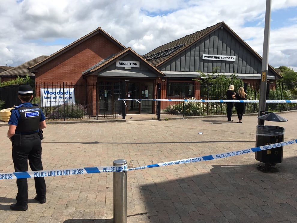 Police Cordon Outside Telford Gp Surgery After Woman Suffers Head Injuries Shropshire Star