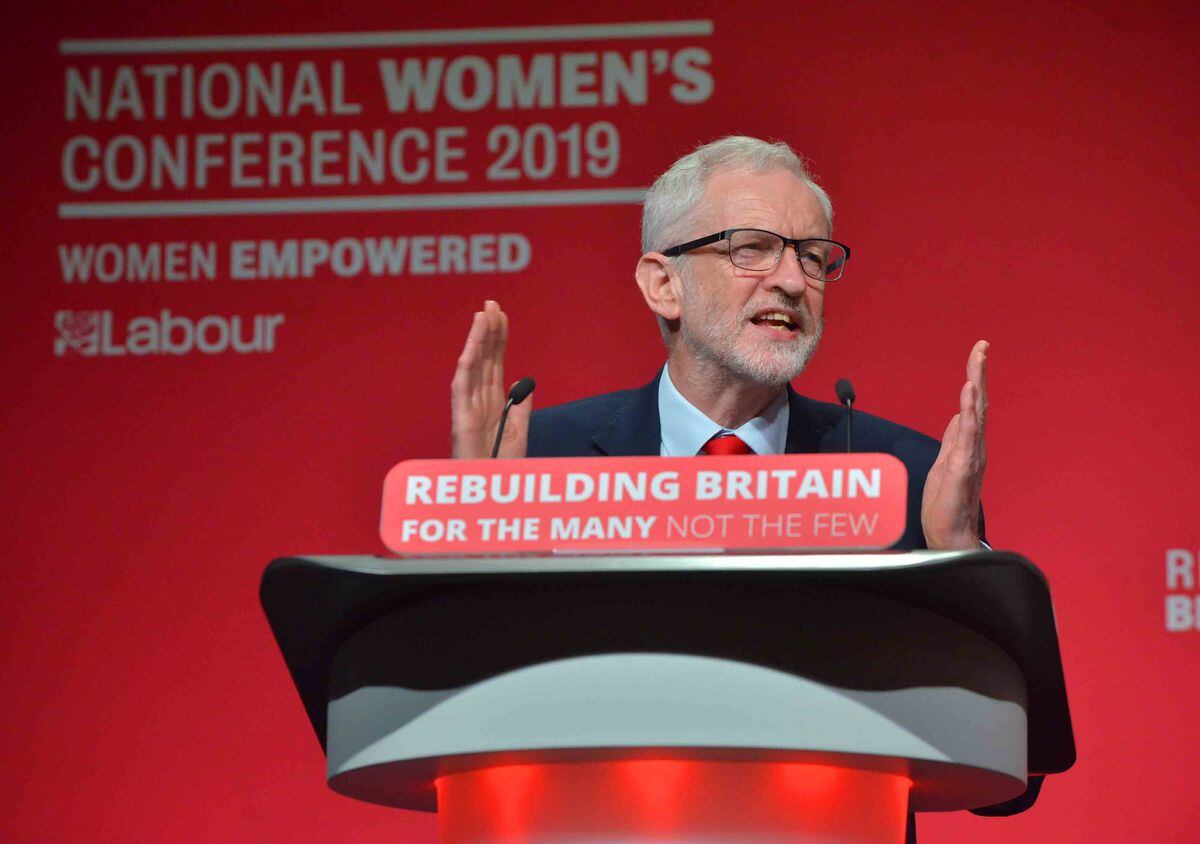 Jeremy Corbyn back in Telford for Labour Women's Conference