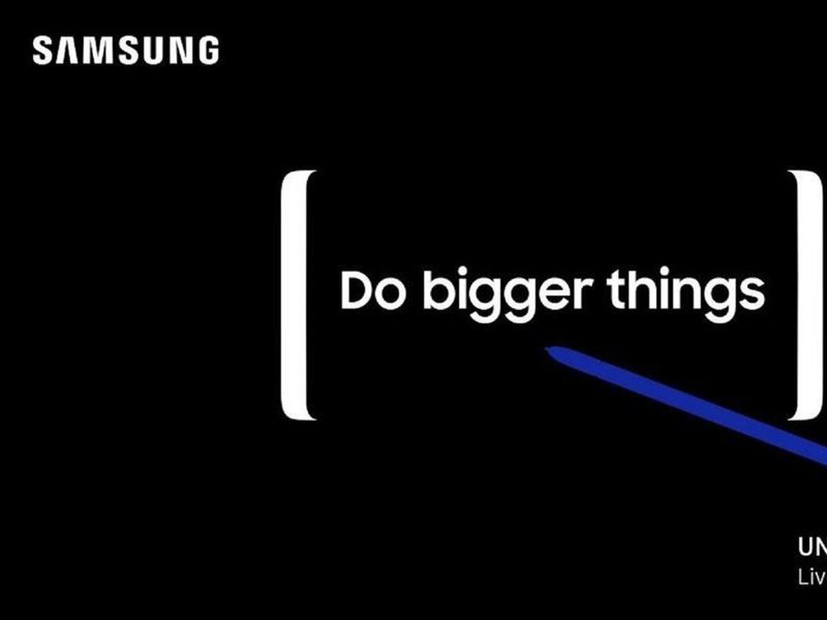 Samsung confirms live event for August 23, when the Galaxy Note 8 is