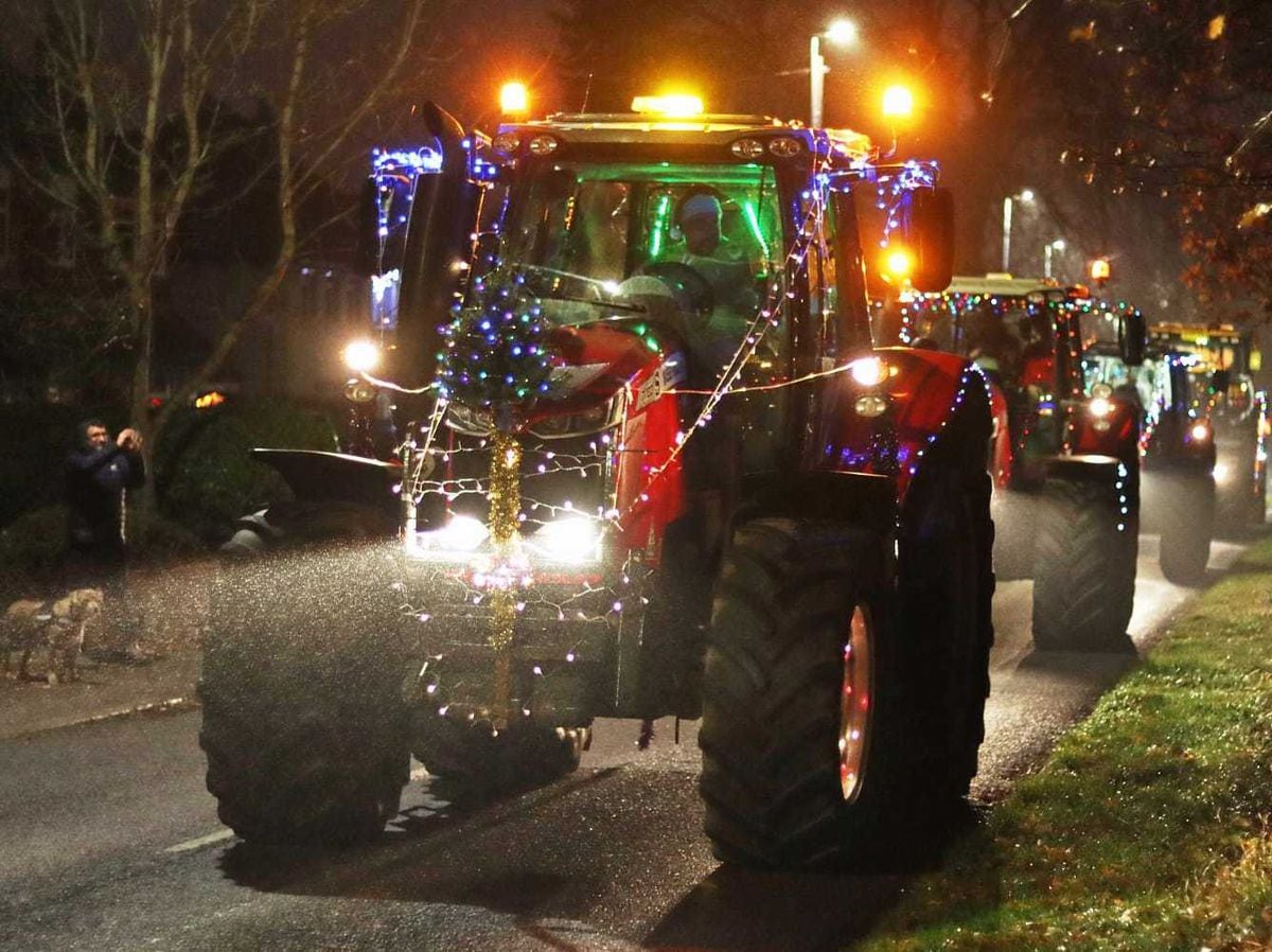 Festive Tractor Run Returning To Shropshire To Spread Christmas Cheer Shropshire Star 0386