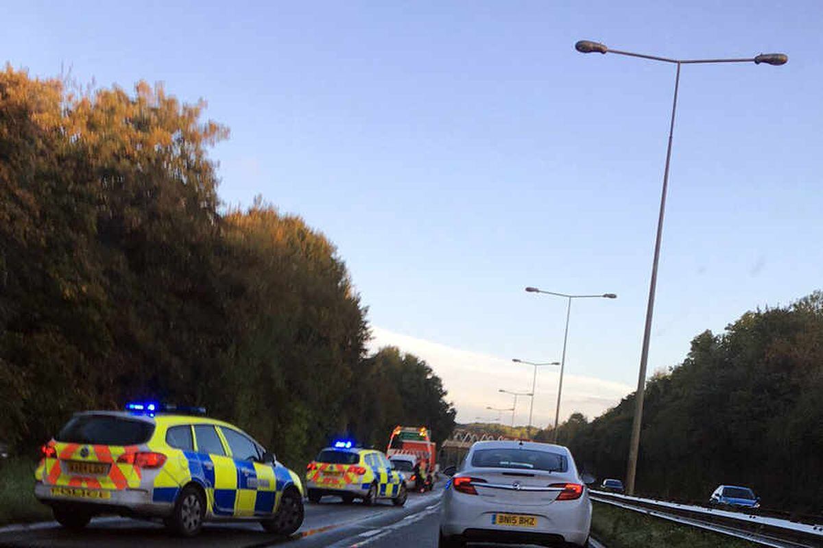 Woman Taken To Hospital After Telford Crash Causes Rush Hour Delays