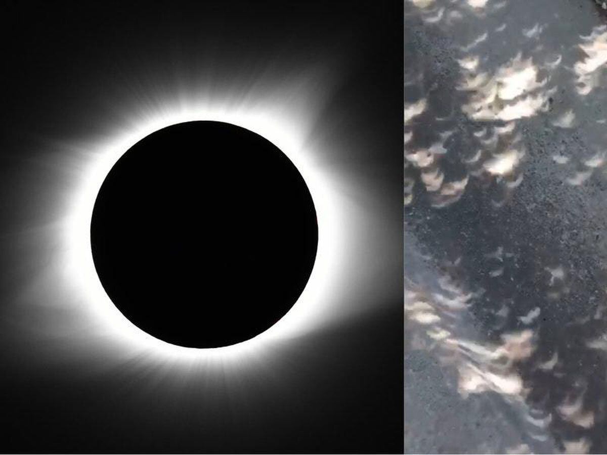 Why the solar eclipse caused such fascinating shadows to appear on the