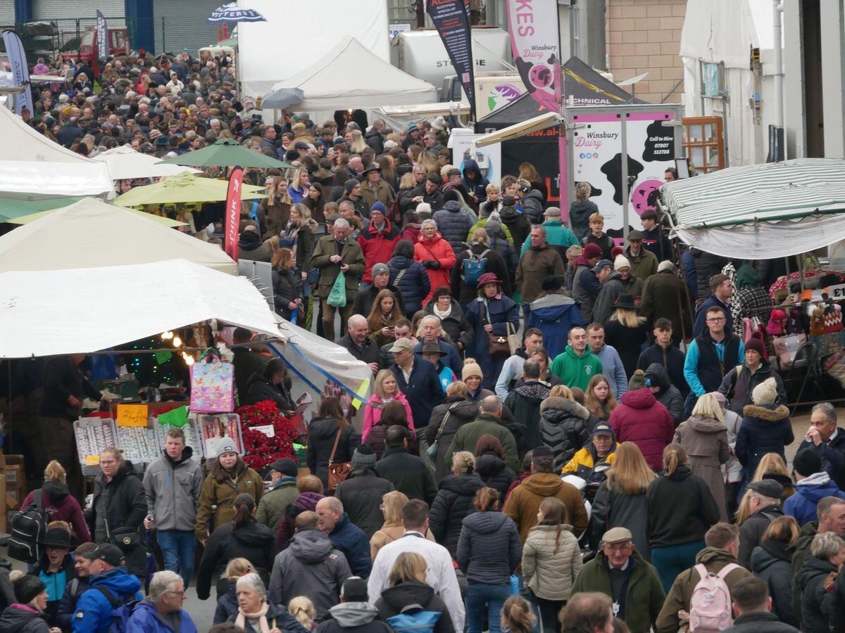 Crowds descend on Royal Welsh Winter Fair Shropshire Star