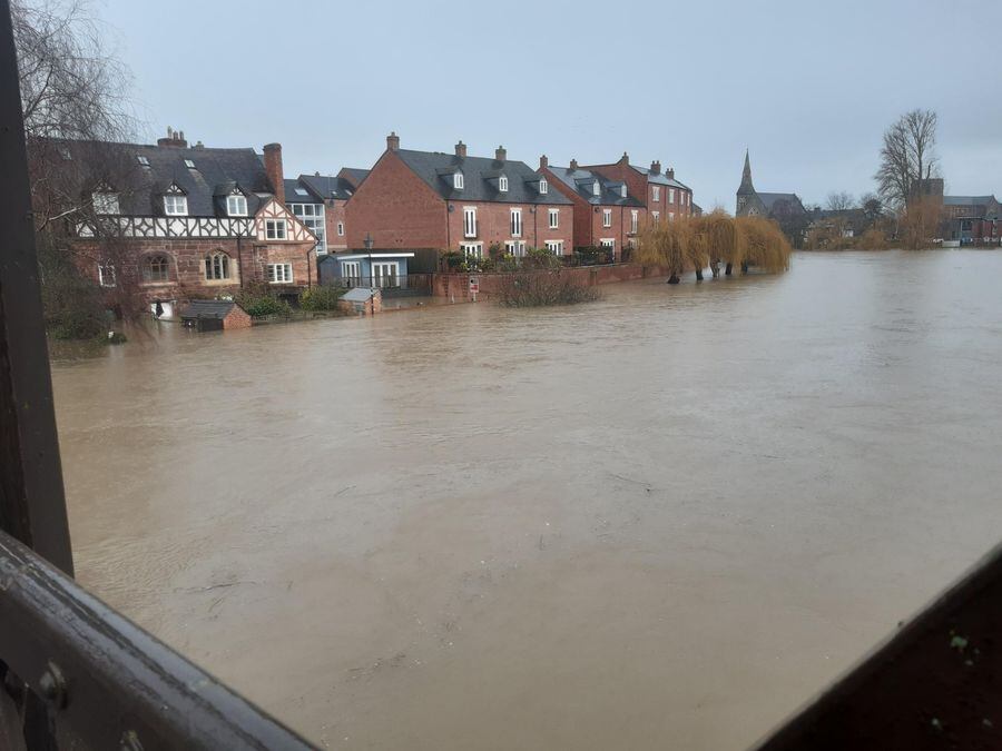 New Year Shropshire Flood Could Be Nearly As Severe As 2020, Says ...