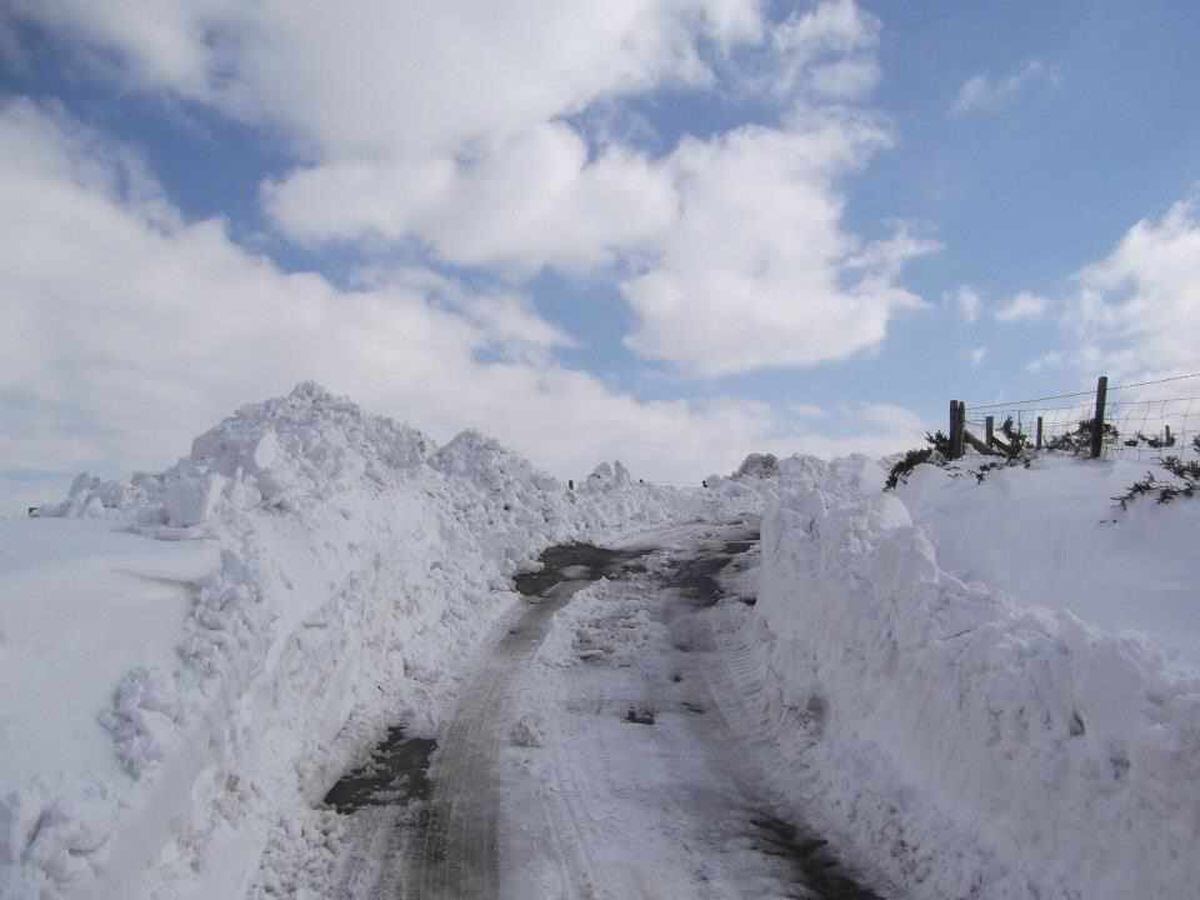 When winter was winter! We want to see your Shropshire snow pictures ...