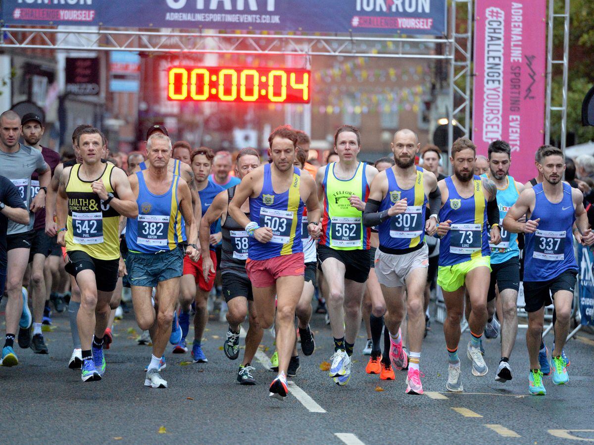 Tears and cheers as Oswestry 10k run makes welcome return to the ...