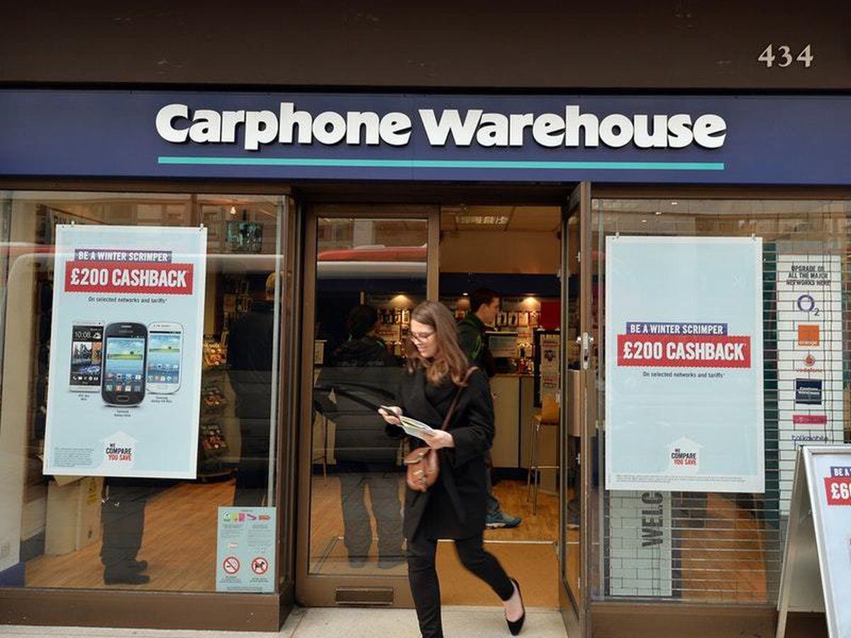 Carphone Warehouse to shut 92 stores as profits tumble