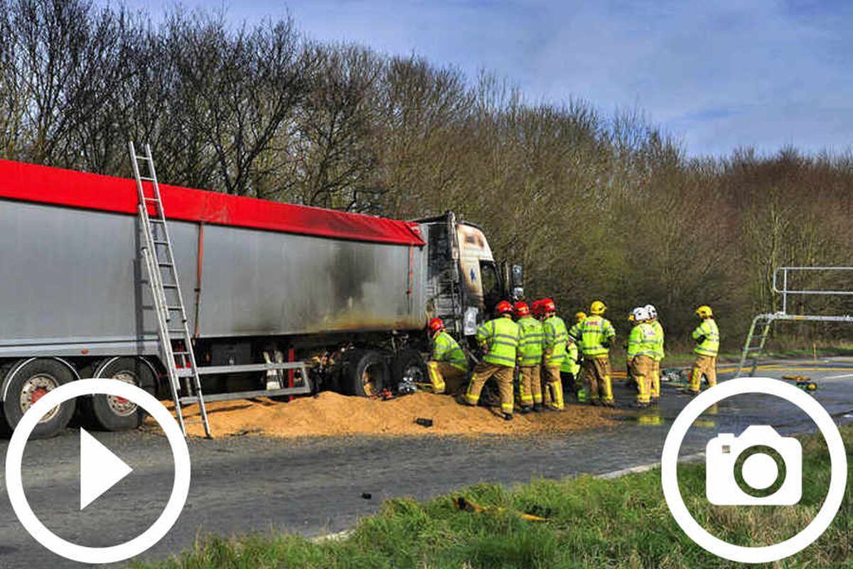 Motorcyclist Killed In Crash With Lorry On A49 Near Ludlow | Shropshire ...