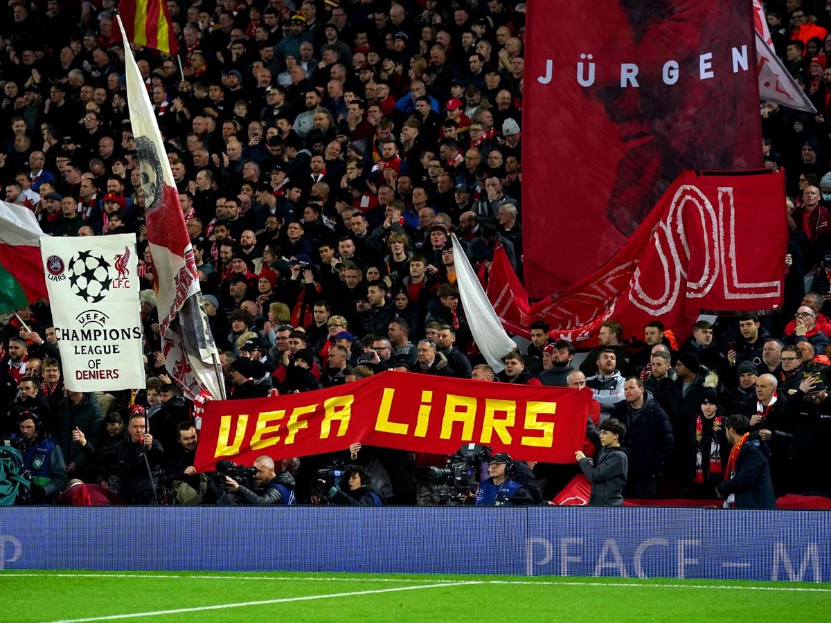 Liverpool Fans Vent Their Fury At UEFA Ahead Of Real Madrid Clash ...