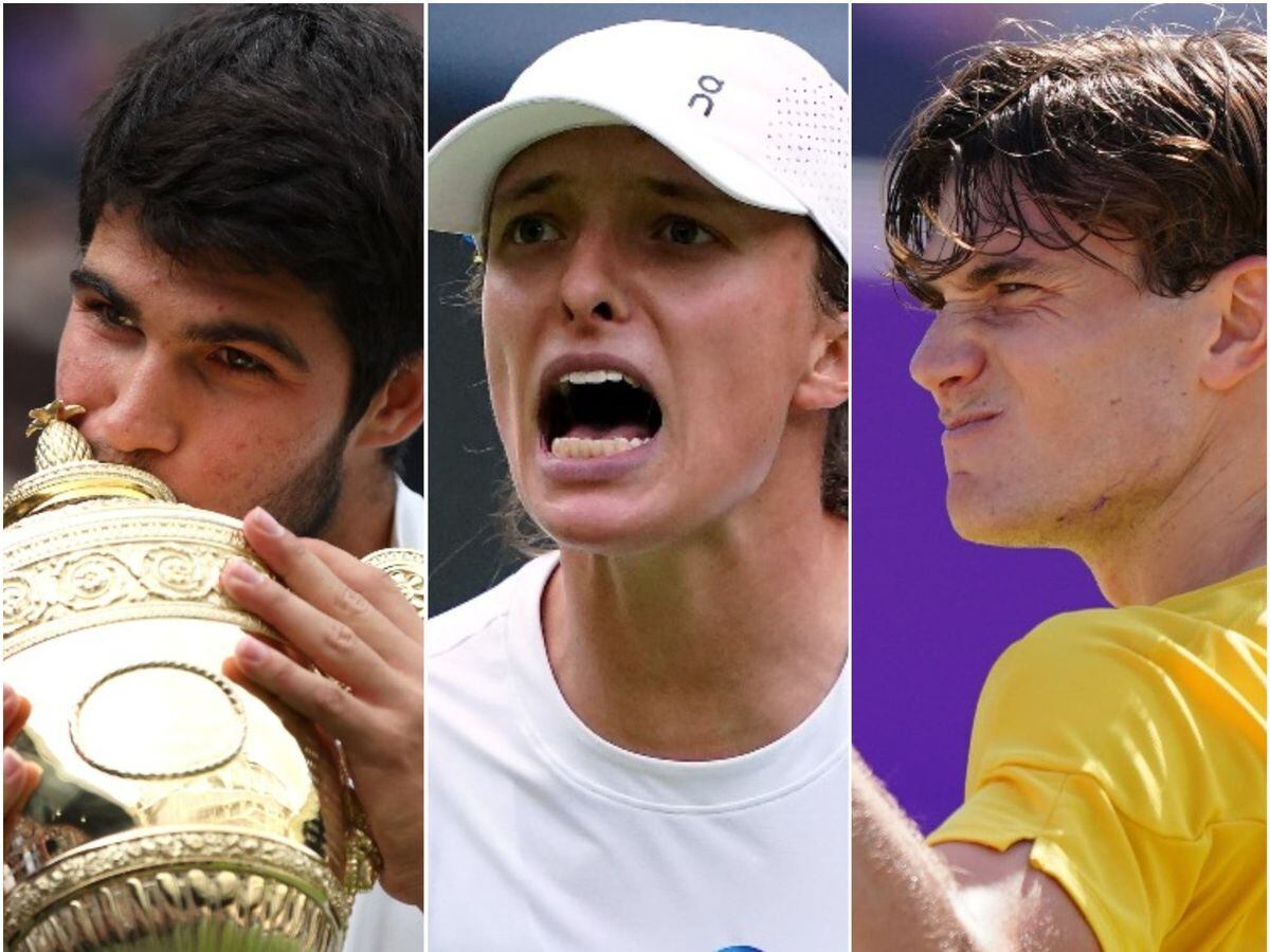 Carlos Alcaraz, Iga Swiatek and Jack Draper among 10 to watch at Wimbledon