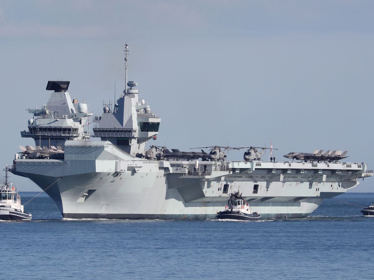 HMS Queen Elizabeth takes on ‘lion’s share’ of operations against ...