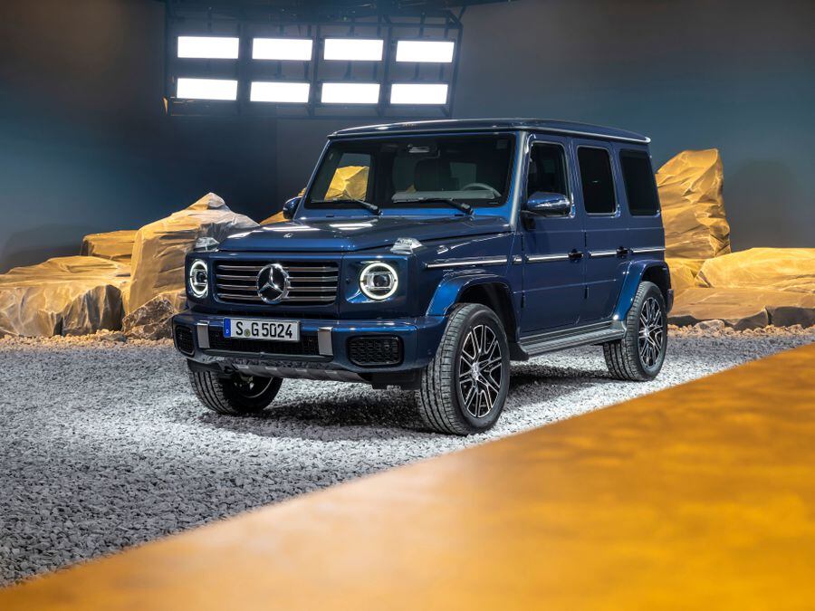 New Mercedes GClass gets electrification and fresh design tweaks