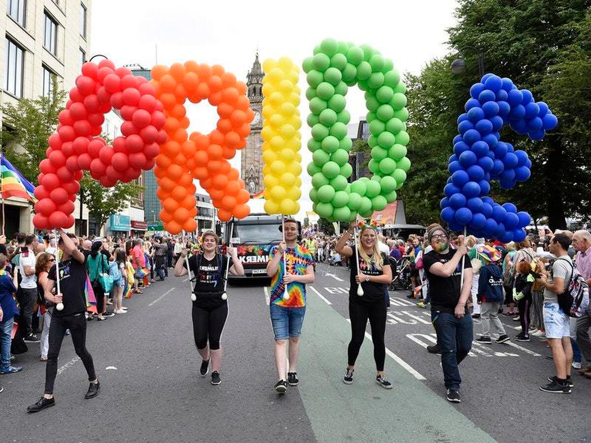 Thousands take to streets for Belfast Pride parade Shropshire Star