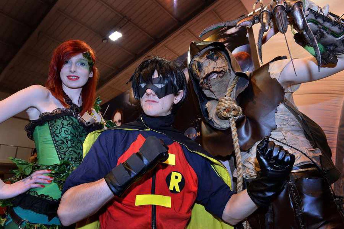 In pictures Comic Con comes to Telford Shropshire Star