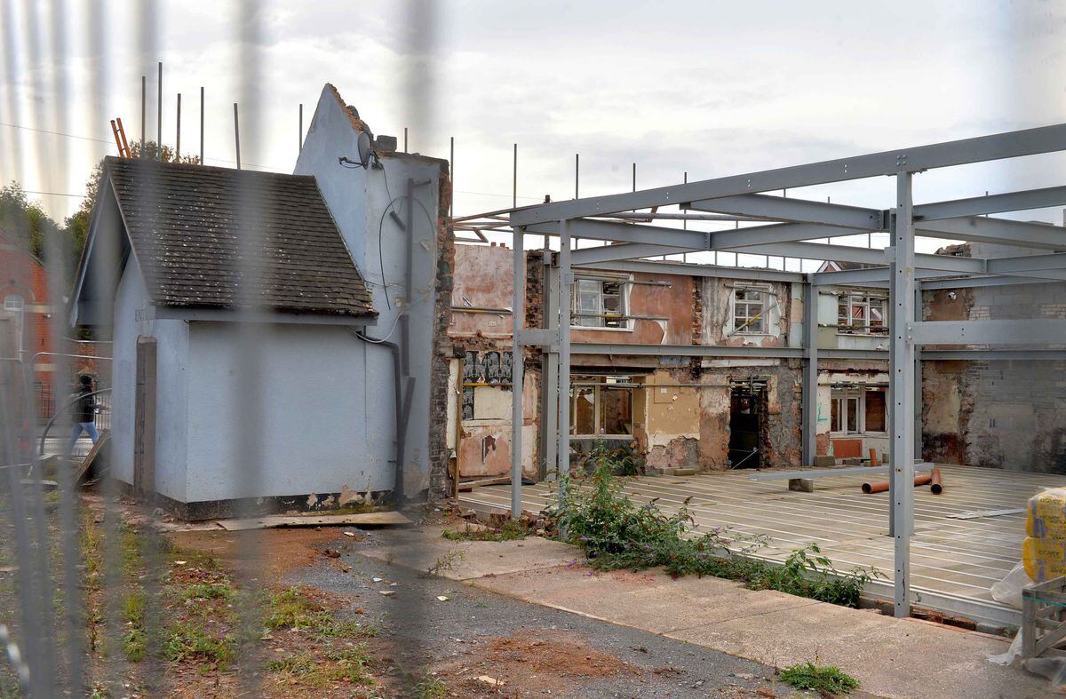 Dismay As Whole Of Historic Telford Pub Demolished To Make Way For Store Shropshire Star