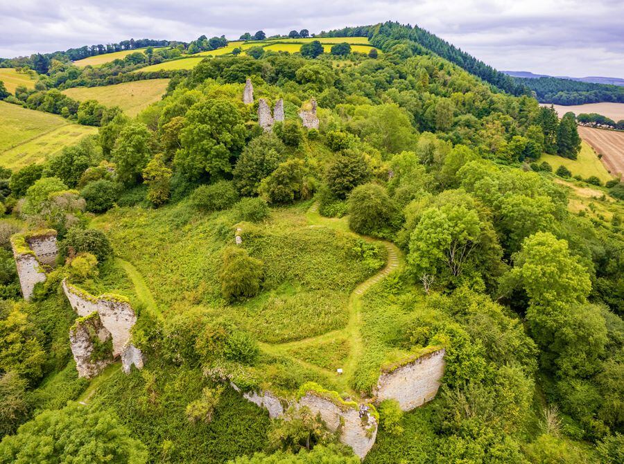 Your chance to lord it as historic 956-year-old Wigmore Castle and ...