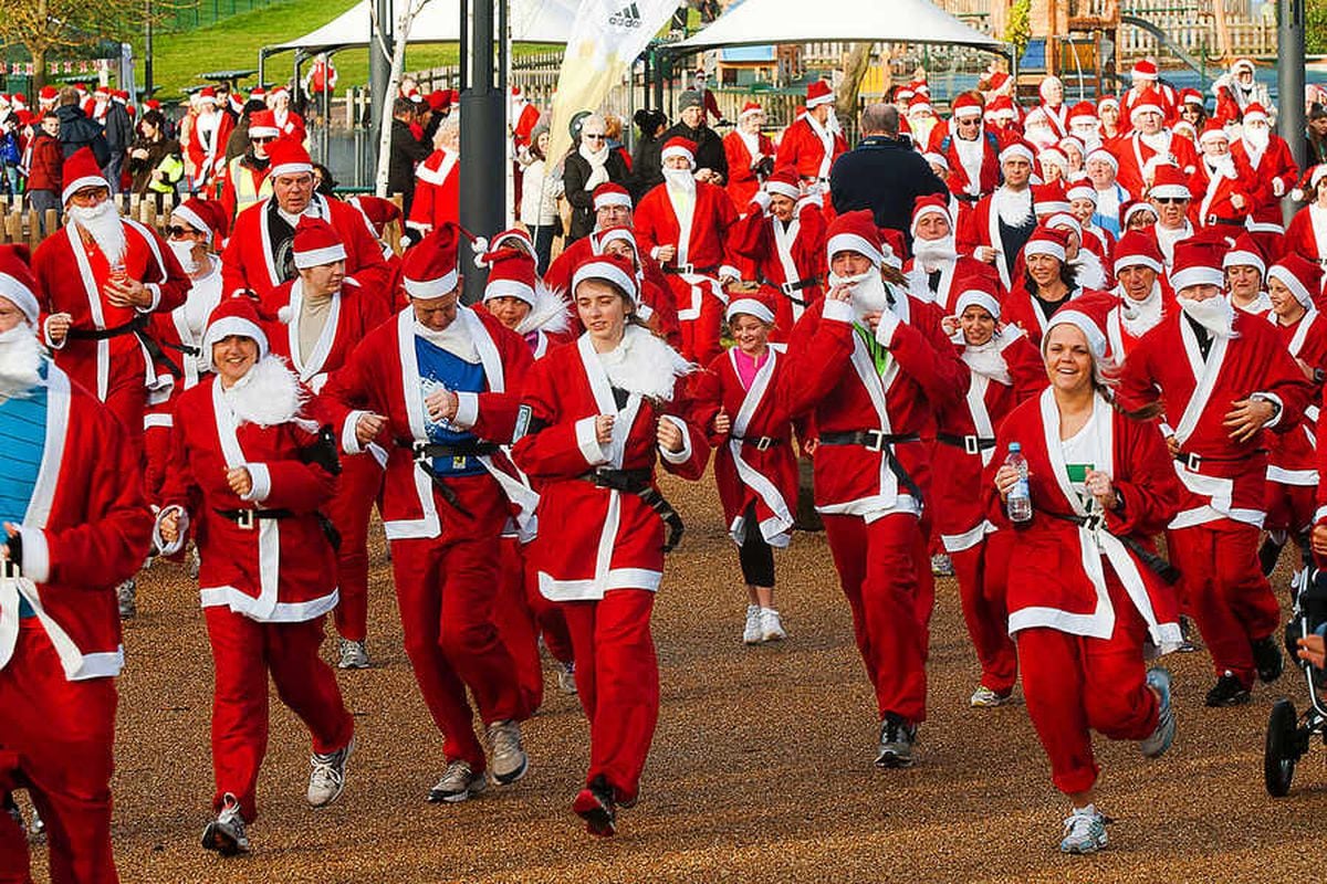 Santa fun run comes to Telford Shropshire Star