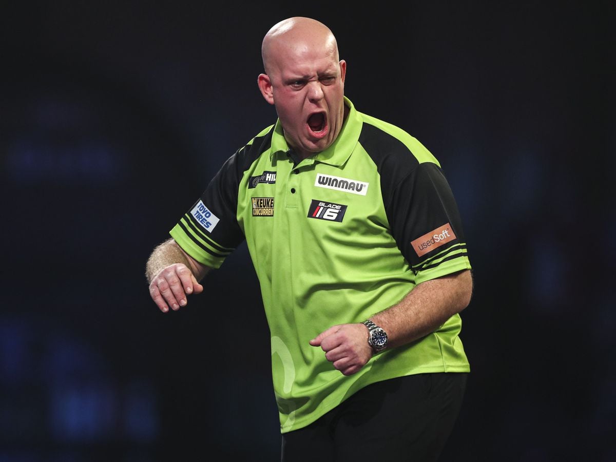 Step up and stop me or I’ll win every tournament – Michael van Gerwen