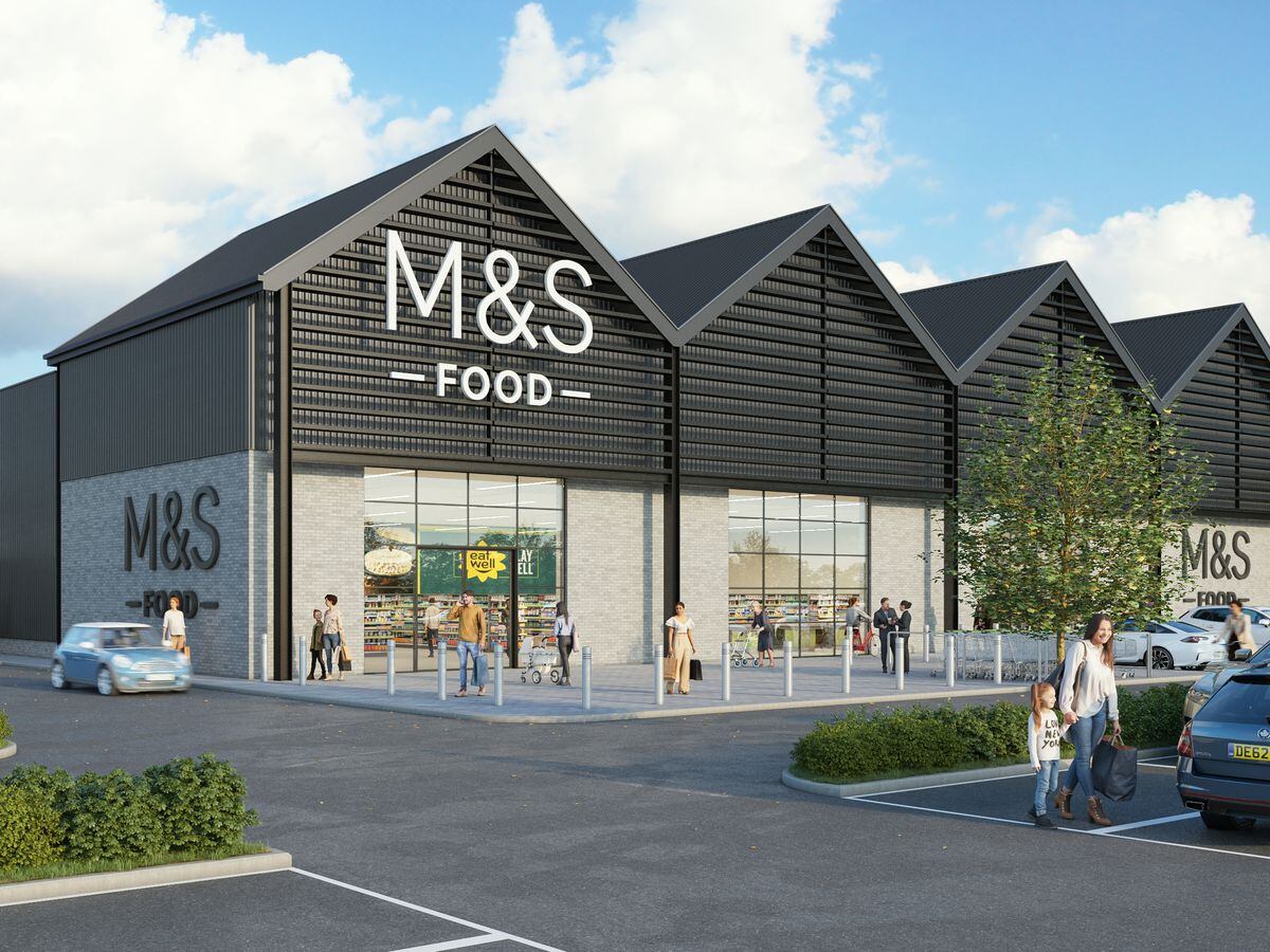 How the new M&S Foodhall in Ludlow could look. Image: M&S