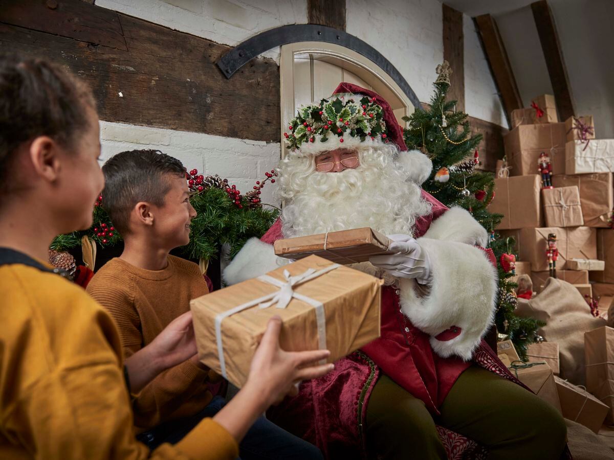 Santa sets up camp as festive magic comes to Blists Hill Victorian Town