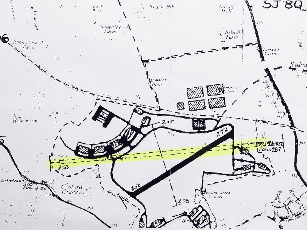 RAF Fairford Airfield Map