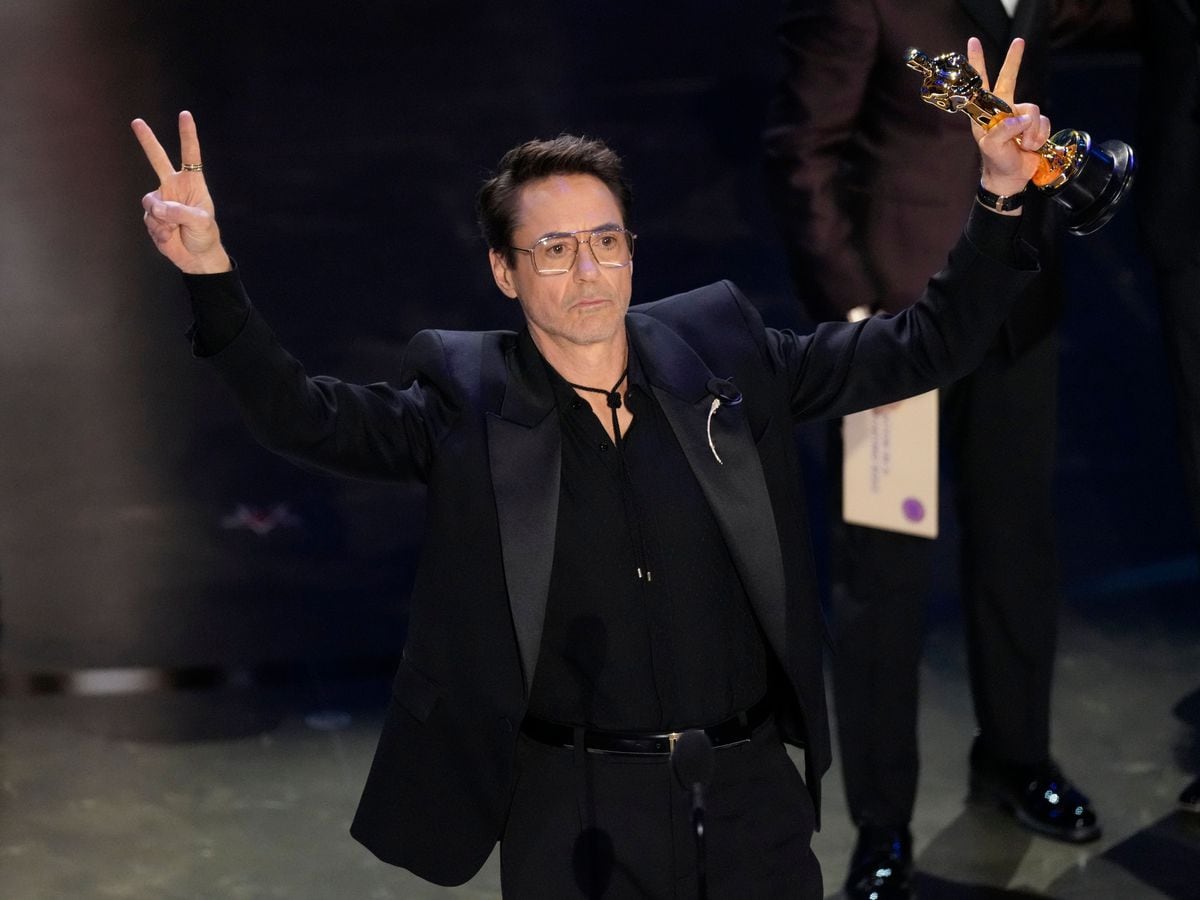 Robert Downey Jr completes awards season sweep with Oscar win ...