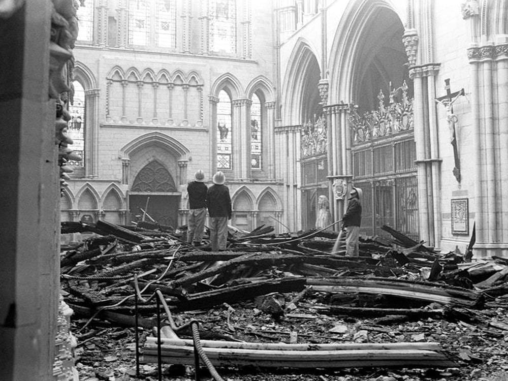 Notre Dame Tragedy Stirs Memories Of 1984 York Minster Fire