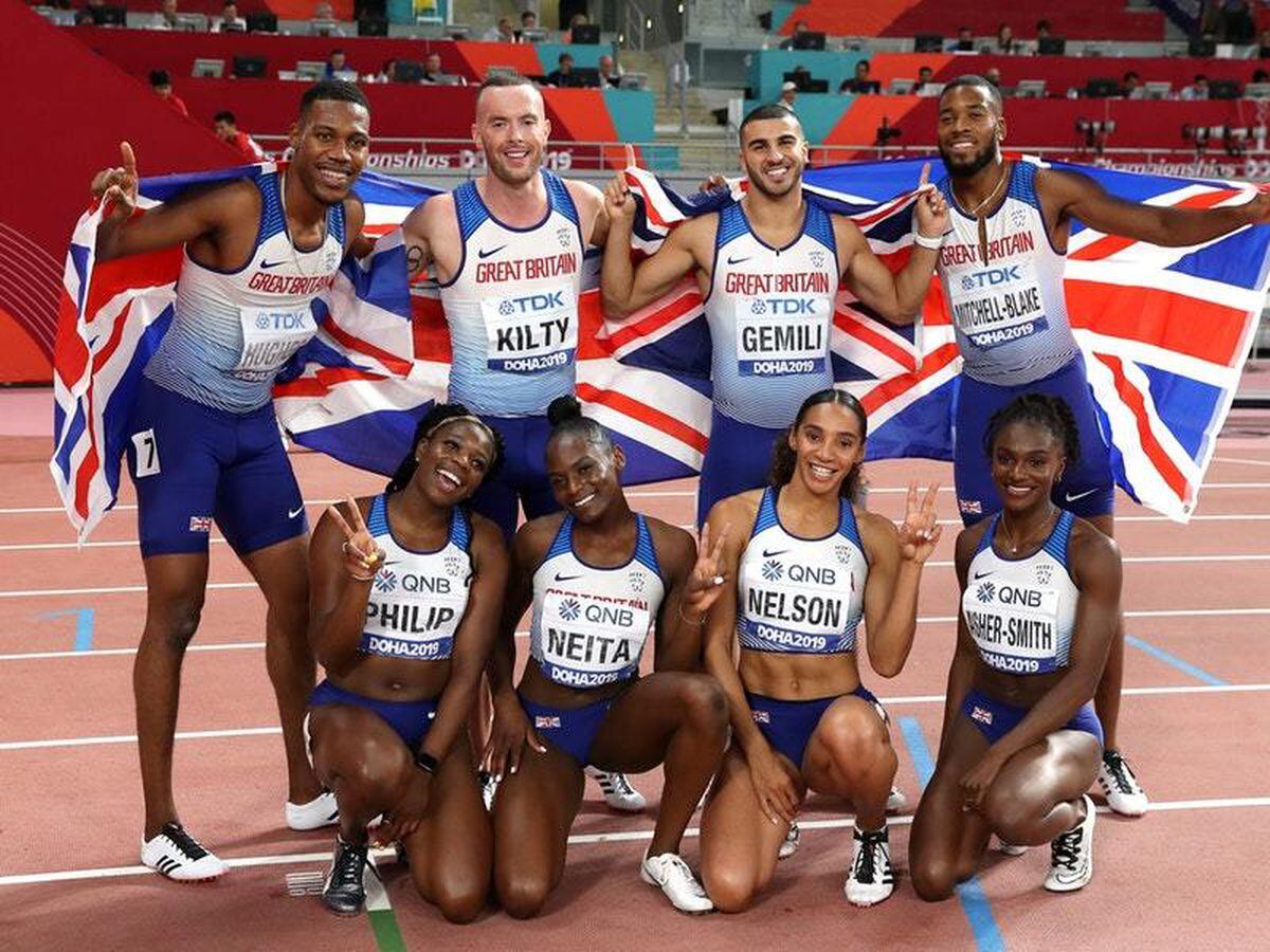 Historic Hat-trick For Asher-Smith As GB Celebrate Double Sprint Relay ...