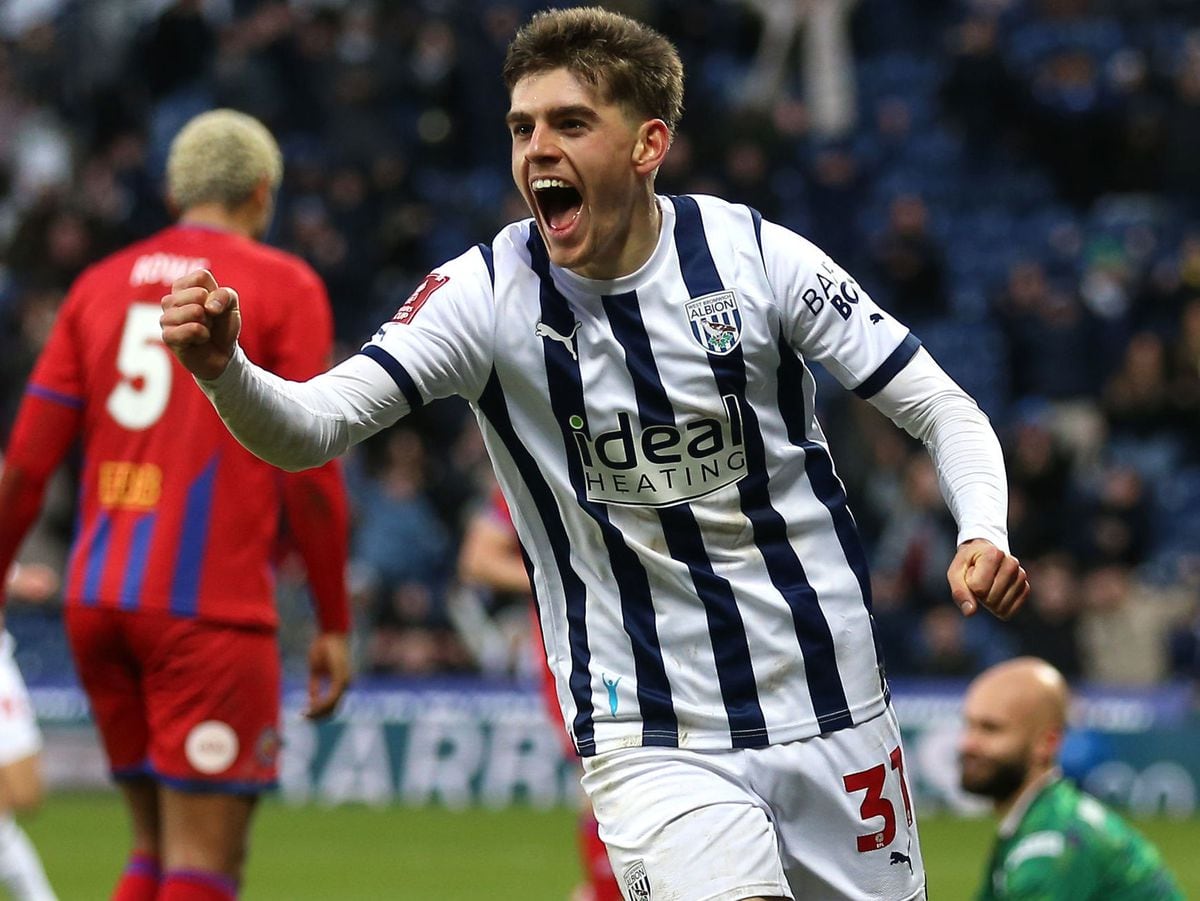 West Brom's Tom Fellows future latest as potential suitors watch on |  Shropshire Star