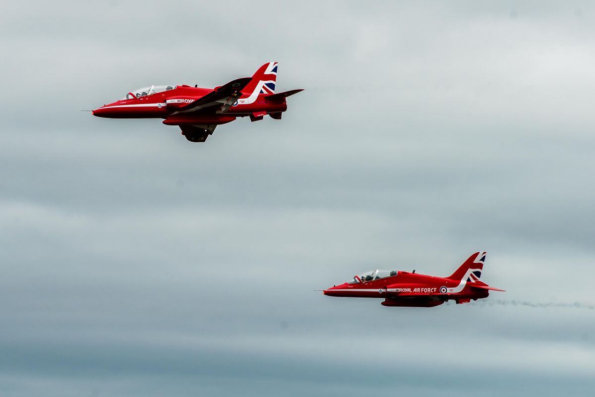 Flying high at RAF Cosford model air show with video and pictures