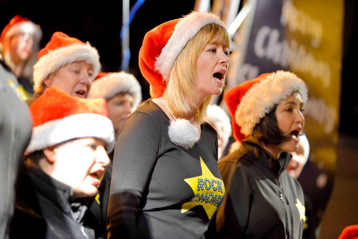 GALLERY Thousands watch as Shrewsbury Christmas lights switched on