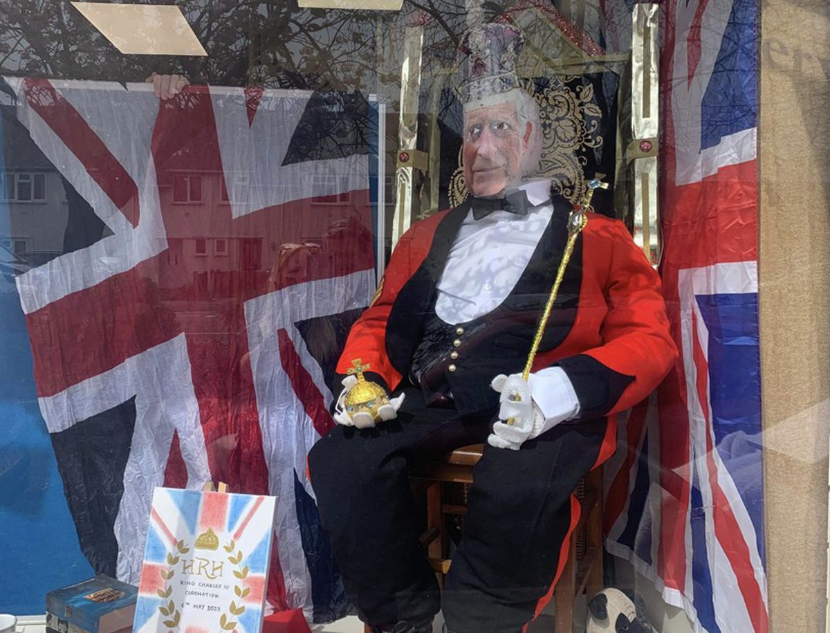 Shops across Shropshire pulling out the stops for coronation