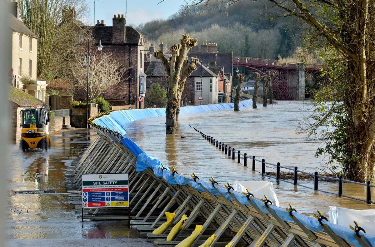 Shropshire swamped again as River Severn floods hit county hard ...