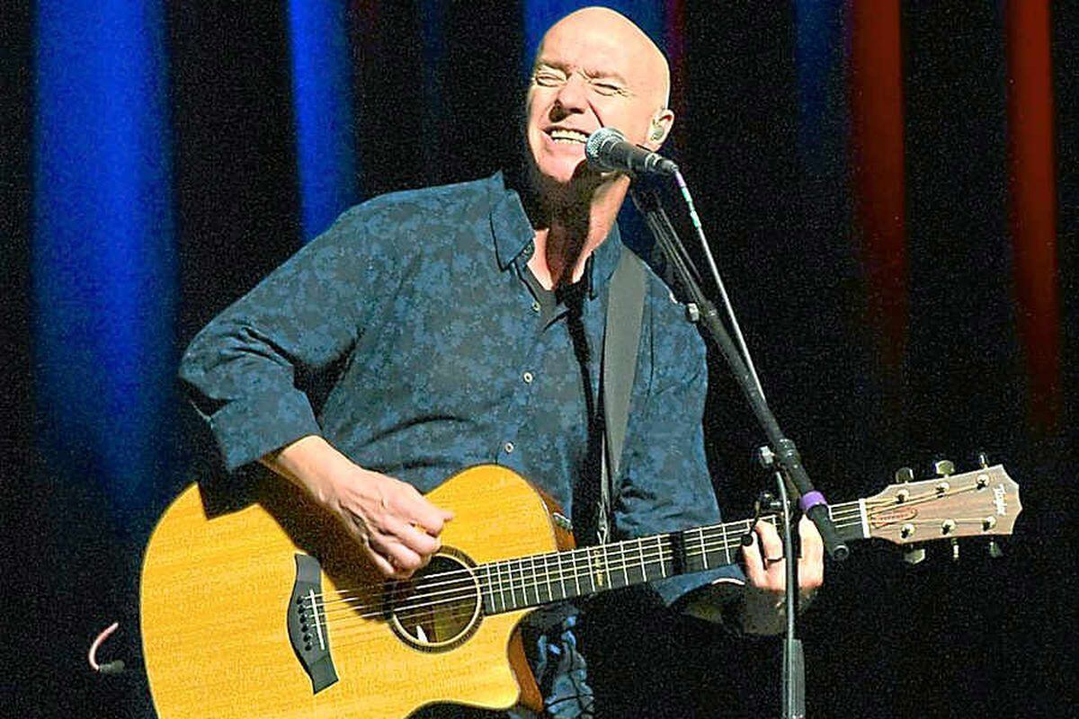 Star singer Midge Ure plays solo gig at Shrewsbury Theatre Severn ...