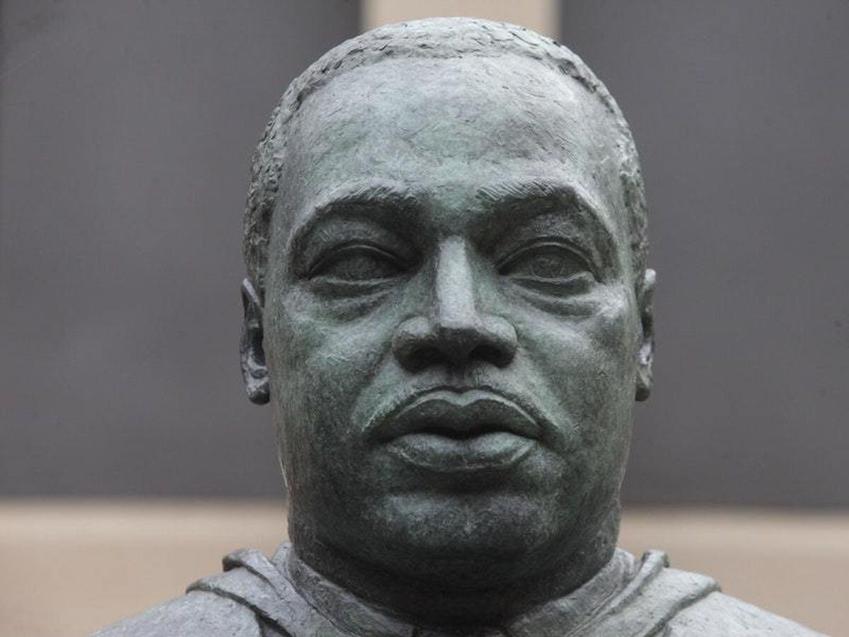 Martin Luther King statue unveiled at Newcastle University Shropshire