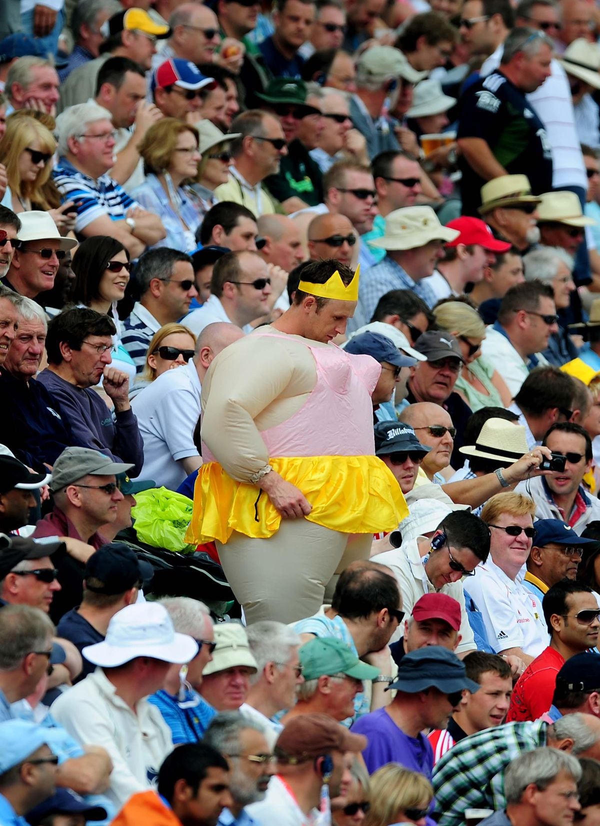 Andy Richardson Creasing up about cricket’s ‘fancy’ dress Shropshire