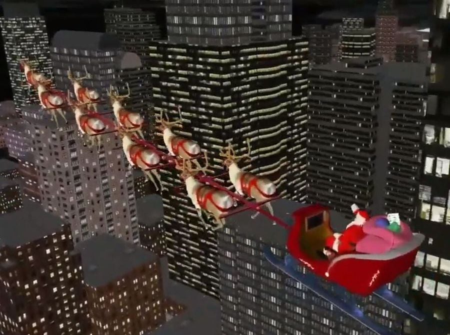 Norad Santa Tracker 2023: Follow Father Christmas Live As He Delivers ...