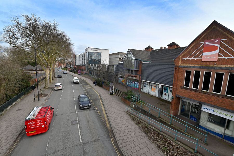 Bird's Eye View Of How Shrewsbury Could Look As Riverside Revamp Edges 