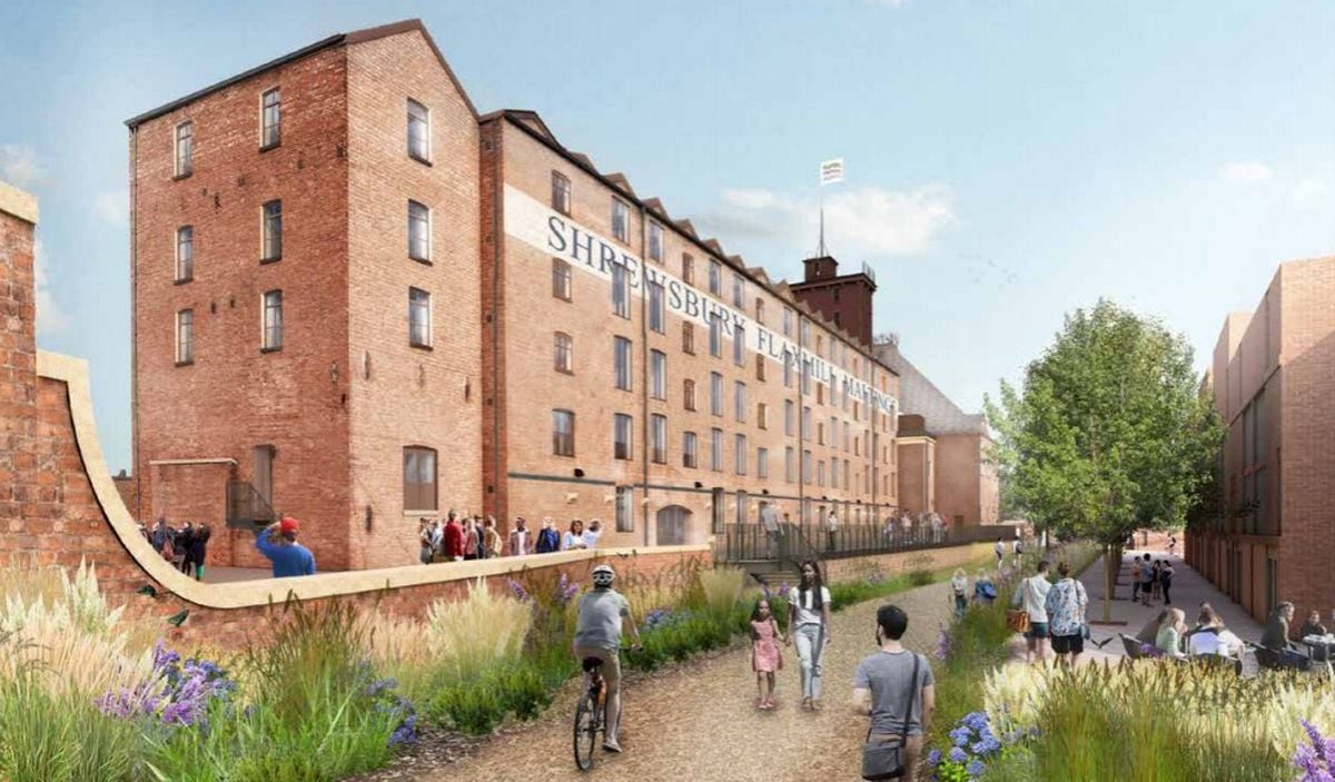 Latest Plans Revealed For Shrewsburys Flaxmill Maltings Shropshire Star