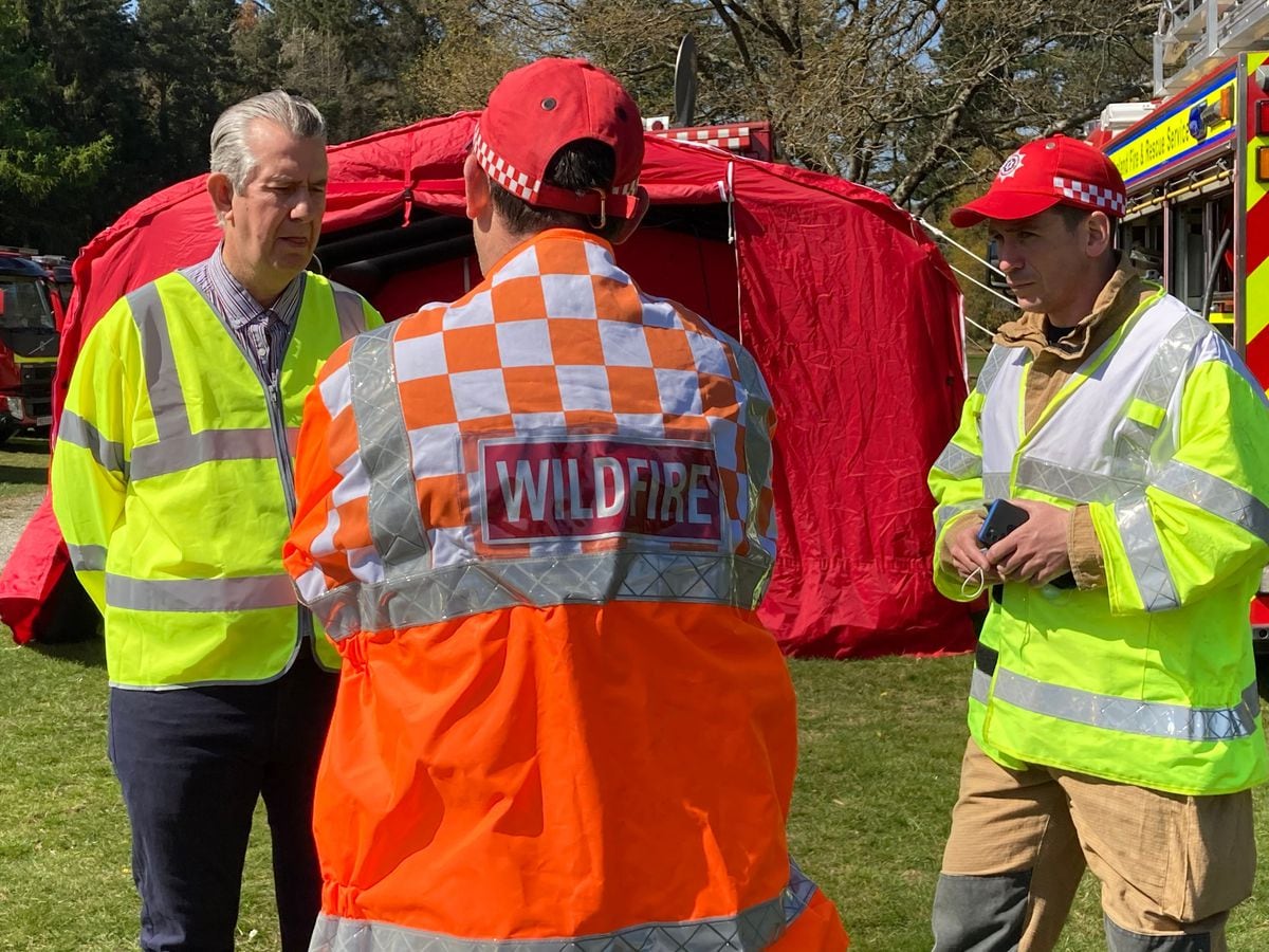 Wildfire Is Causing Horrifying Damage To Mourne Mountains Says Minister Shropshire Star