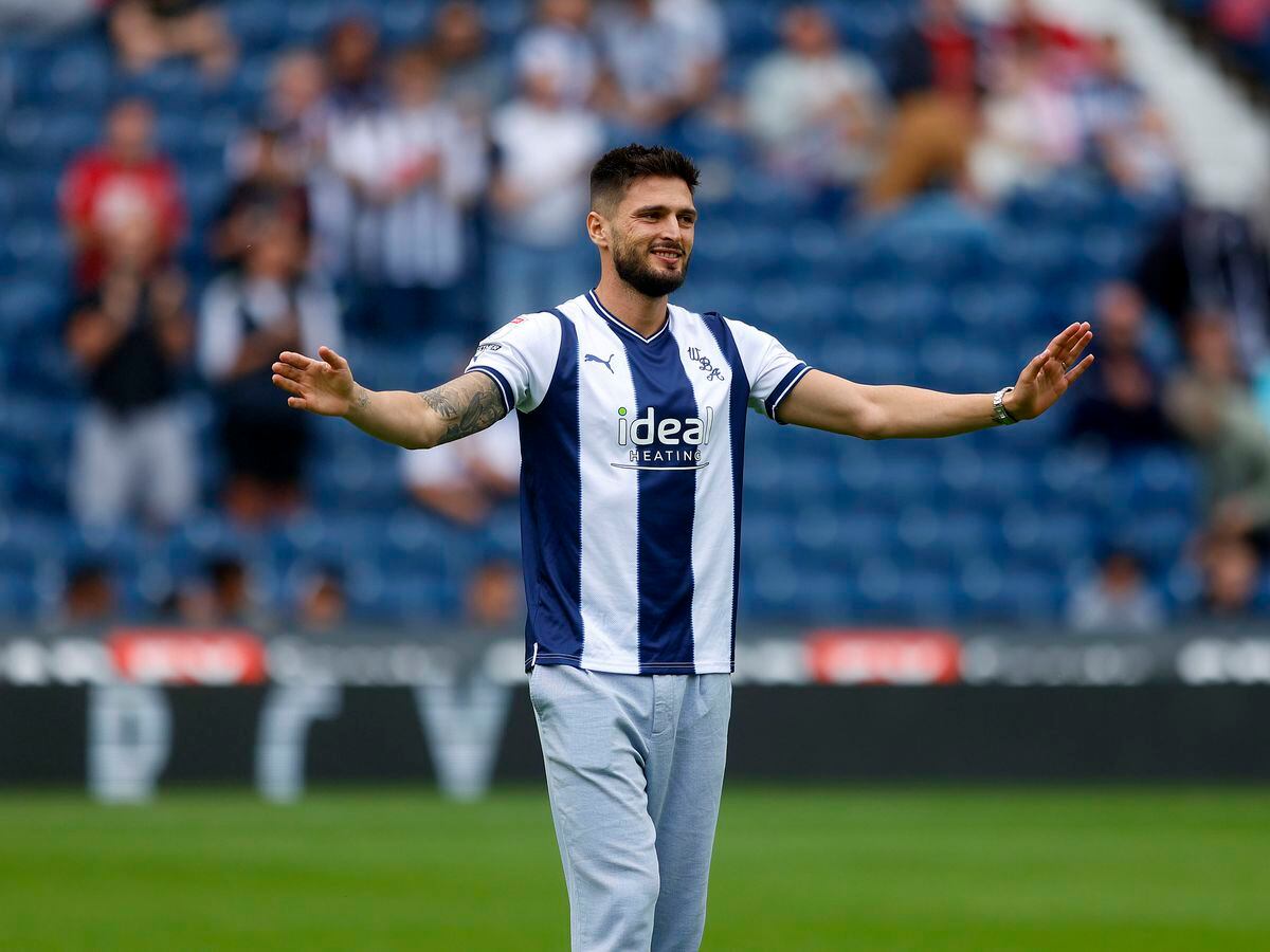 West Bromwich Albion's Okay Yokuslu during the Premier League