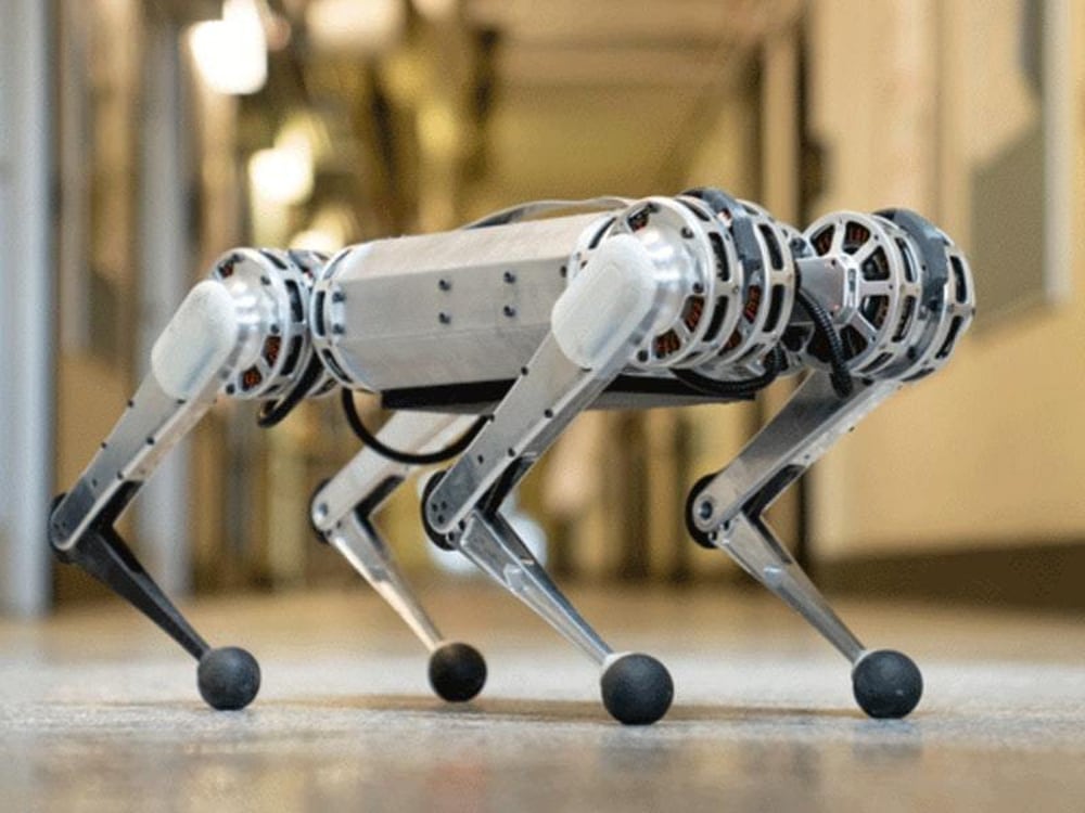 MIT researchers create the first four-legged robot to perform a