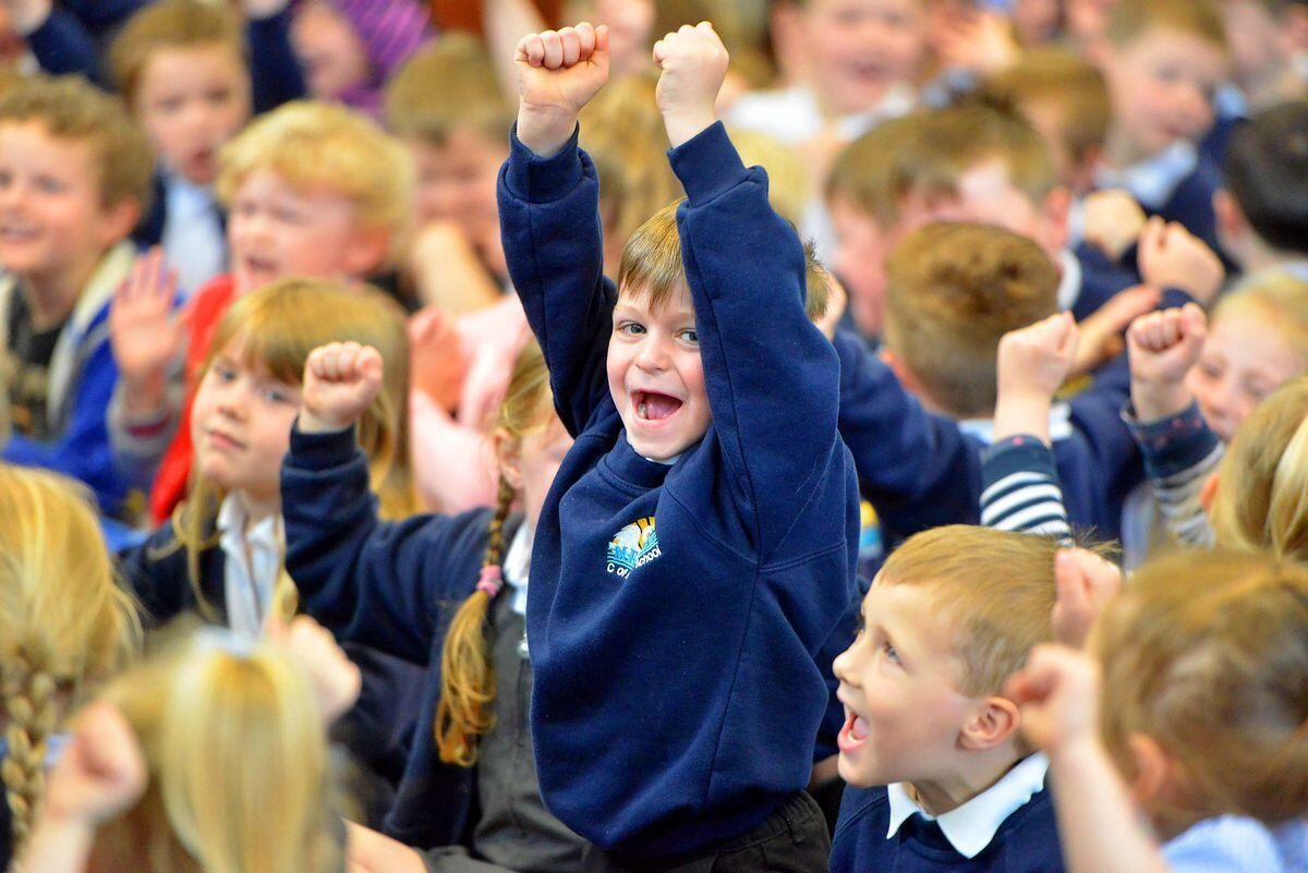 TV pair make Shrewsbury pupils' day - one rhyme at a time | Shropshire Star